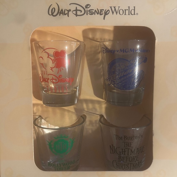 WDW Shot Glasses (4 pack) - Picture 1 of 2